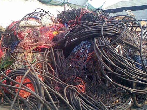 南宁某工厂废旧电缆回收